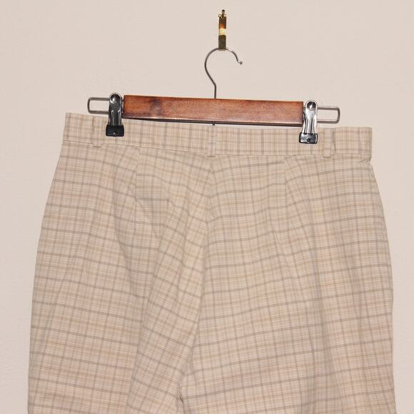 Vintage Y2K Plaid Dockers Size 12 Cotton blend Tapered leg - Picture 6 of 8